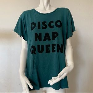 Wildfox Disco Nap Queen T-Shirt